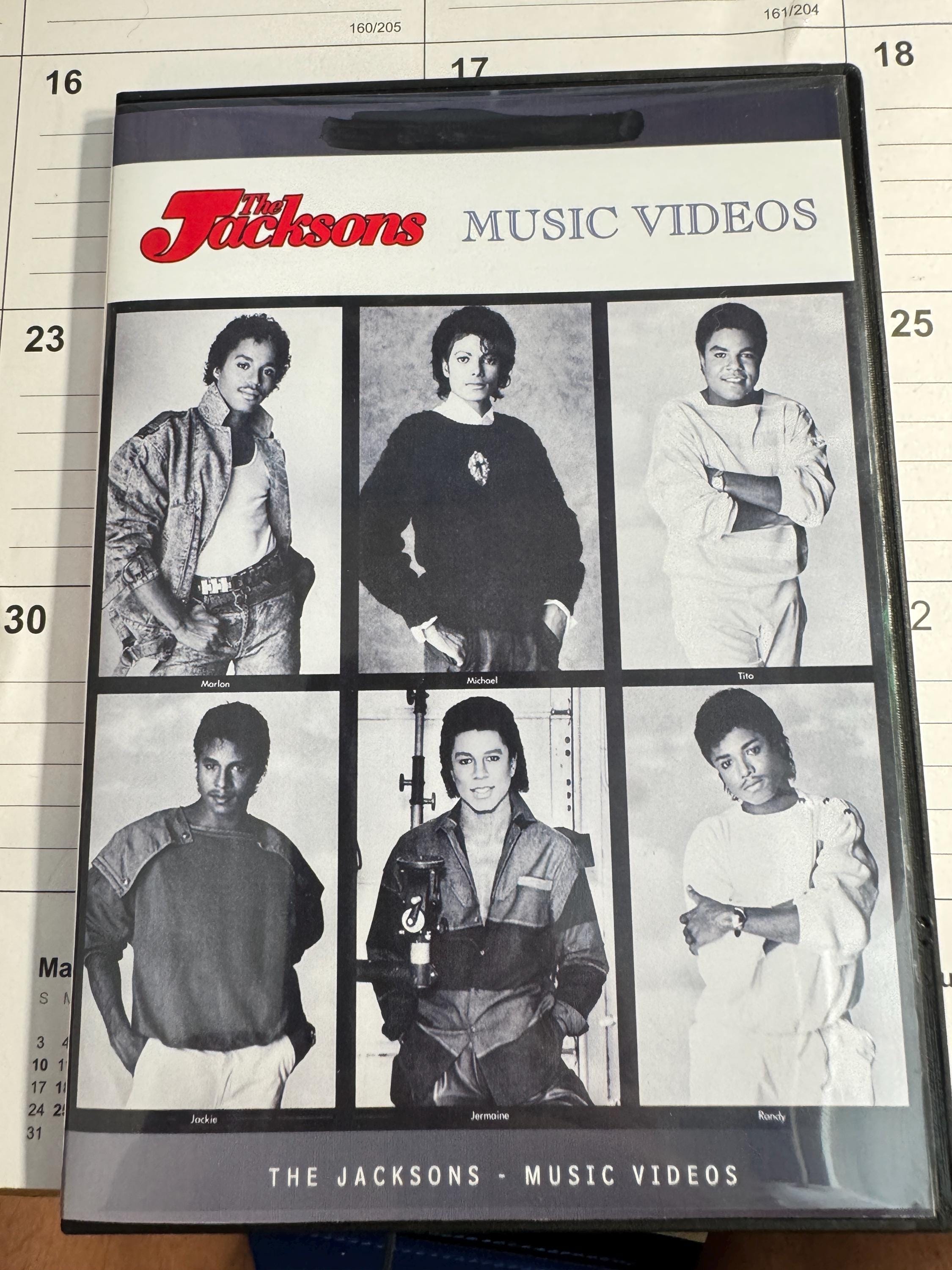 New Title!! the Jacksons Music Videos Dvd! - Etsy