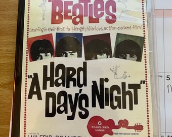 The Beatles - A Hard Day's Night - Colorized DVD - Etsy