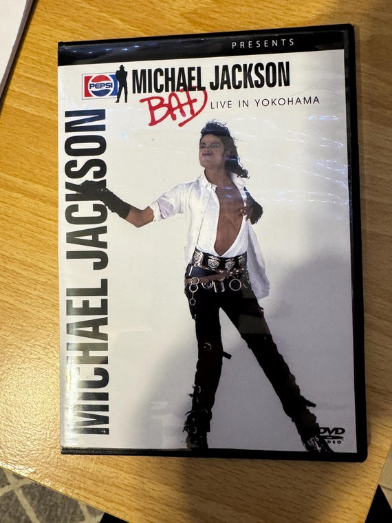 New! Michael Jackson Bad Tour Yokohama 1987 Rare on Dvd