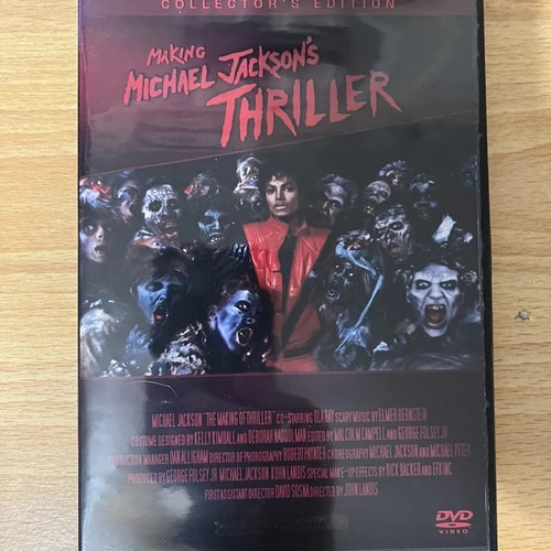 Michael Jackson Making of Thriller Dvd - Etsy