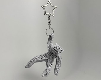 Project Hail Mary Grace Sculpture Optional Keychain