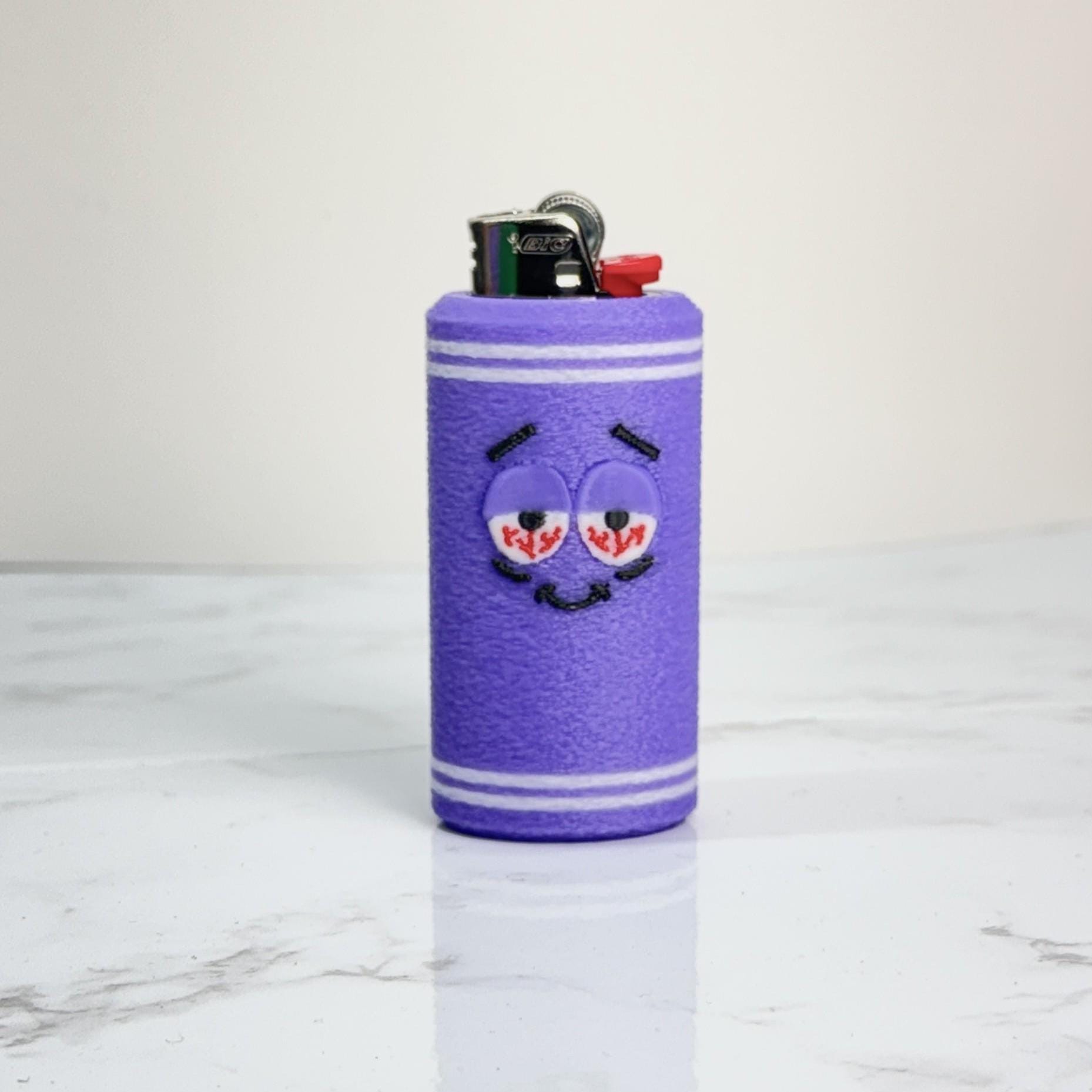 Towelie Lighter Sleeve – Fits Classic BIC – Funny Cartoon Cover