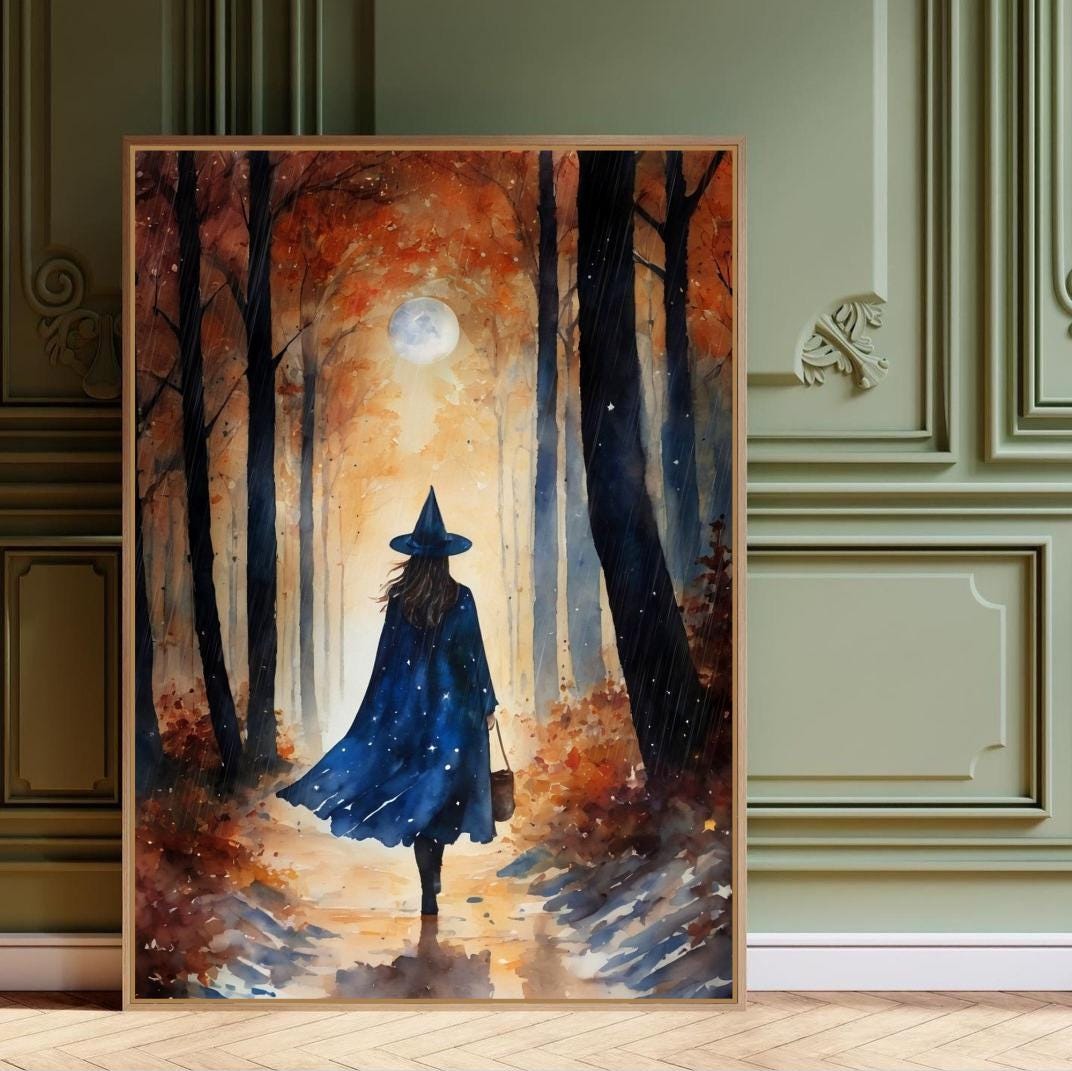 Engween Art Betwixt and Between ~ HD Altar Print (download Only) ~ Witch in the ...