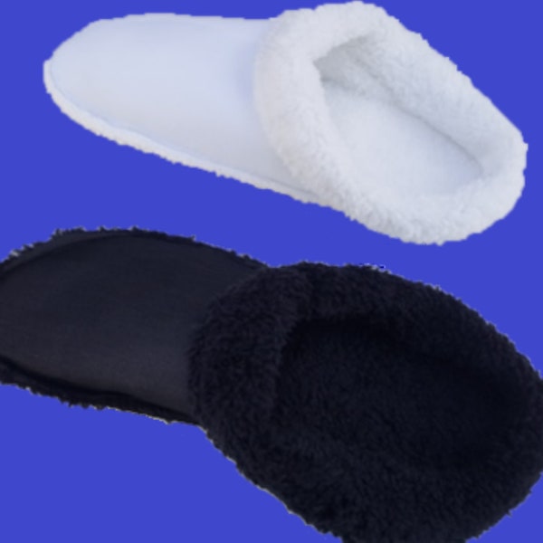 Insoles for Crocs Clogs Replacement White Black Fur Insert Lining Shoe Inner Sole Warm Removable Furry Fluffy Fuzzy Liners