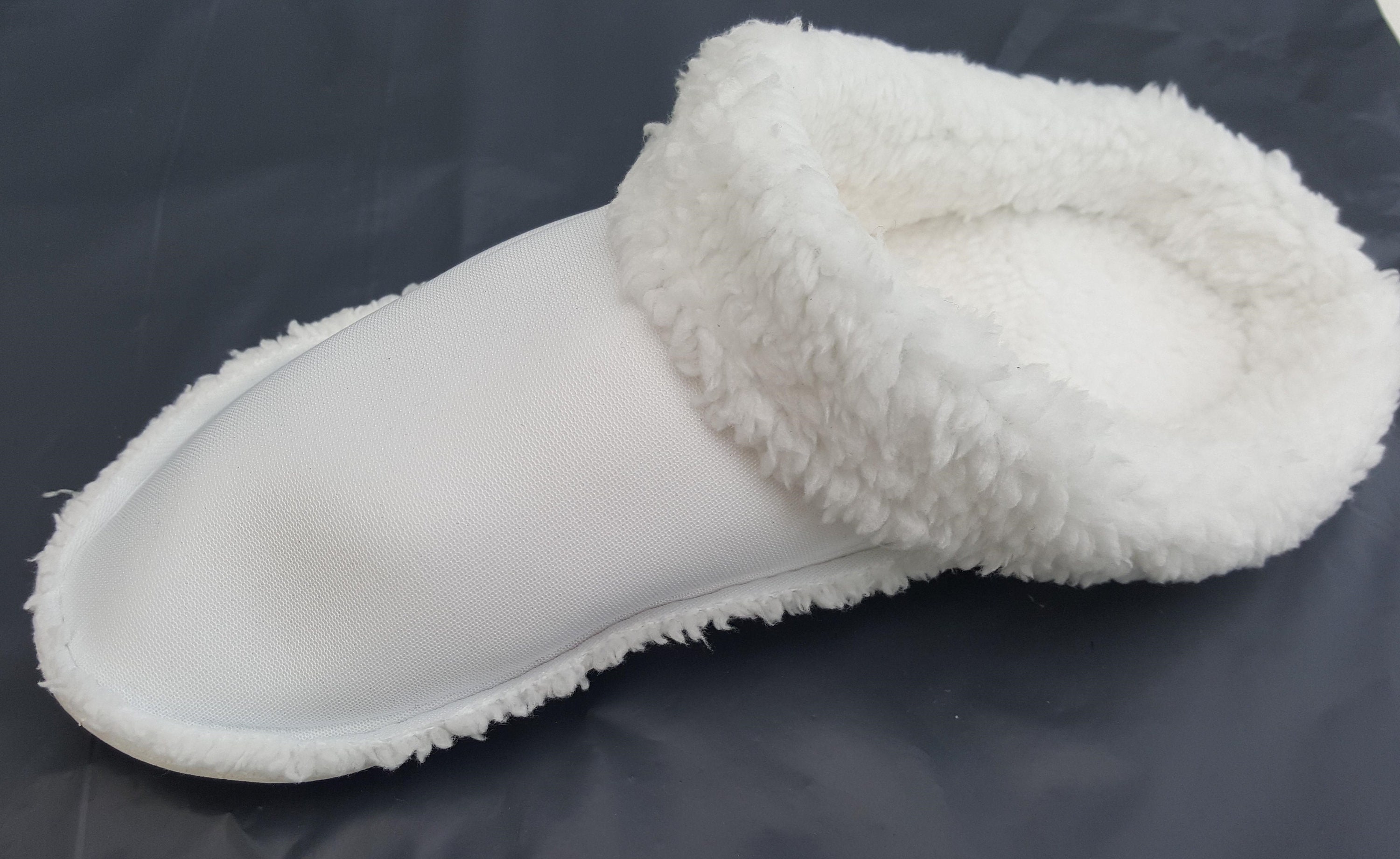 Insoles for Crocs Clogs Replacement White Black Fur Insert Lining Shoe Inner Sole Warm Removable