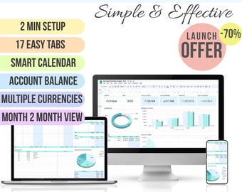 Family Annual Budget - GSheets Edition [instant download local file family budget household finance debt calculator]