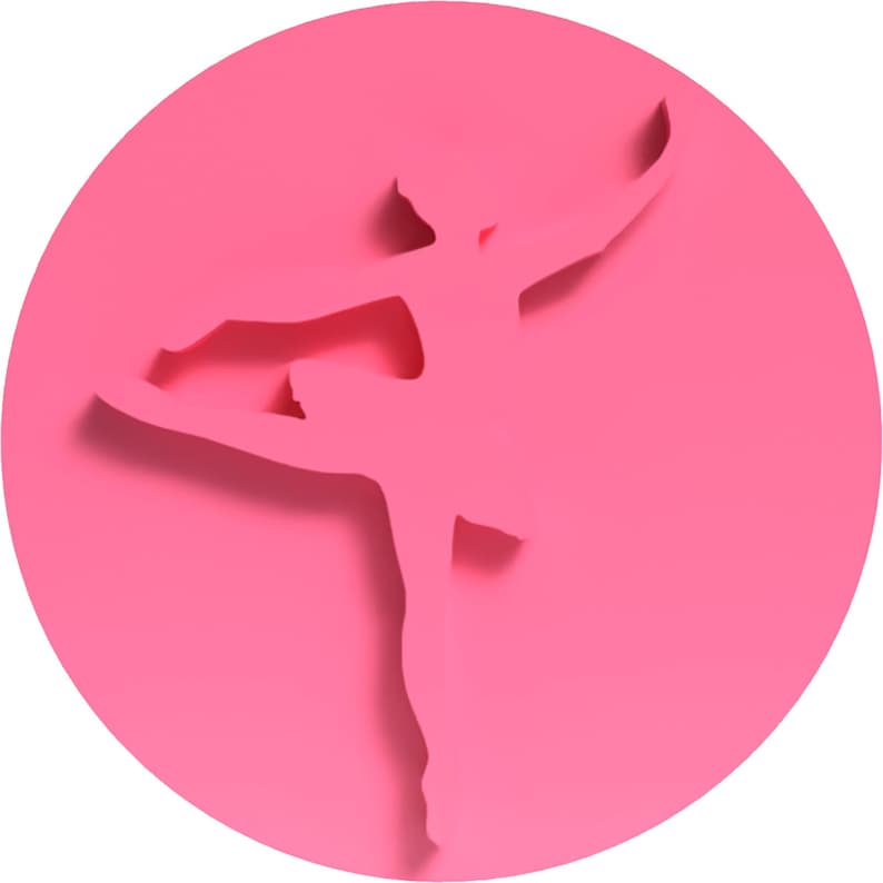 Ballet Cookie Cutter Set #1 | 3D Printed Baking Tool | Dancer, Tutu ...