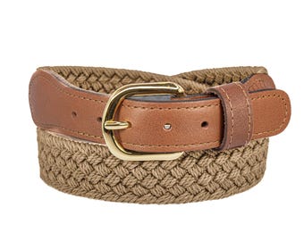 Vintage Wide Jute Leather Waist Belt, Size S/P - Etsy display picture 1