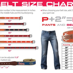 Zep-Pro Woven Ribbon Size Chart