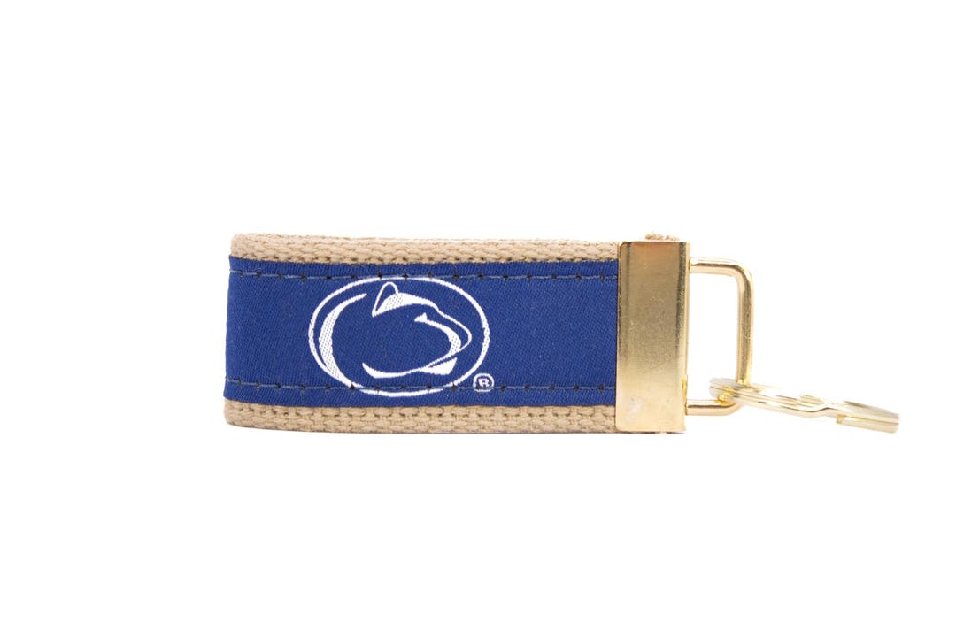 Penn State Rope Key Chain Penn State Nittany Lions Collegiate Woven Ribbon Key Chain. Penn State ...