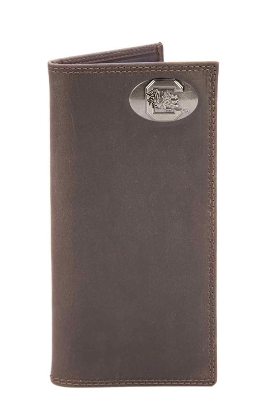 Portefeuille Homme En Cuir Véritable Marron - Aux Couleurs De L'Ukraine - RFID Protection - Neuf Avec étiquettes