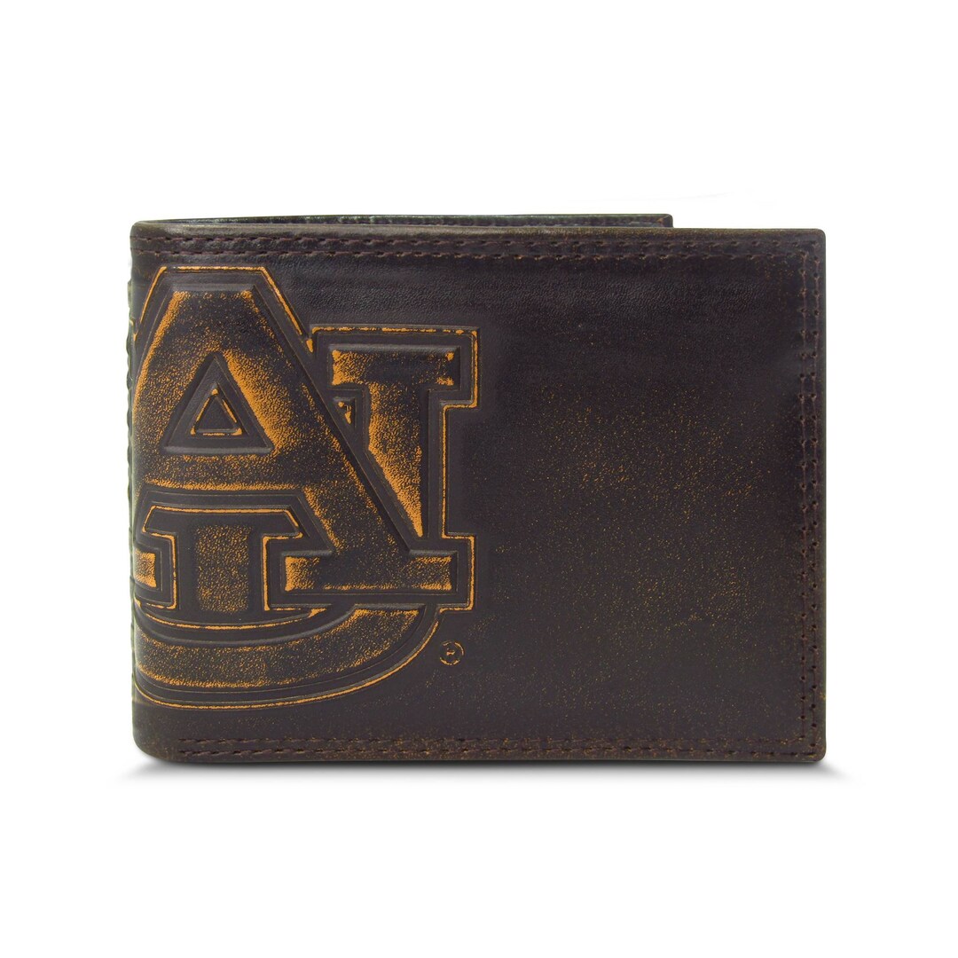 Auburn Tigers Break Up Leather Billfold Wallet - Mossy Oak Camo I 9918