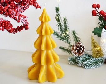 Large Christmas tree, 100% beeswax handmade