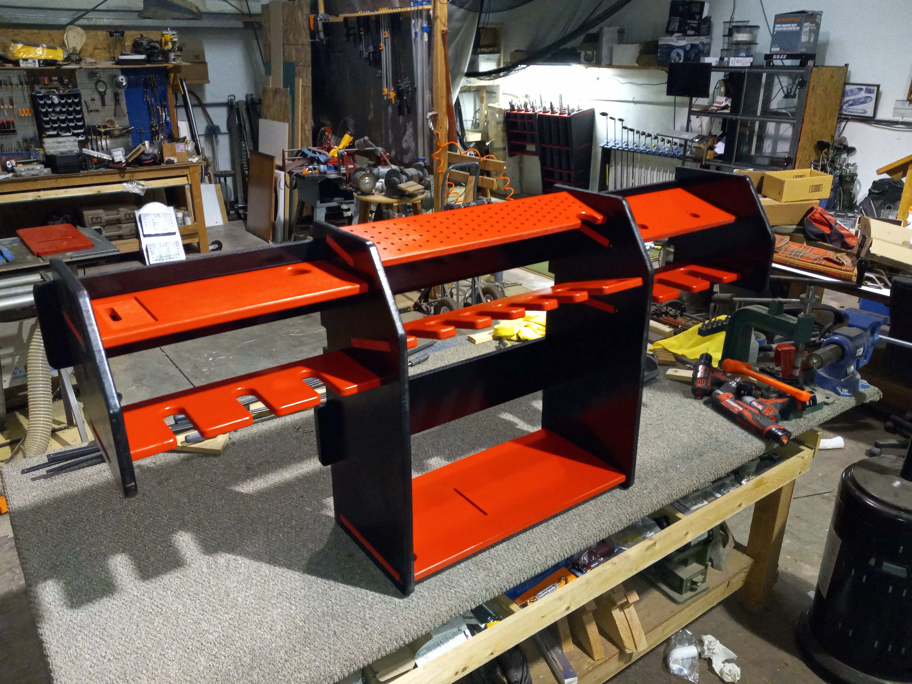 Cordless Tool Rack and Charging Station plans and .DXF Files Etsy