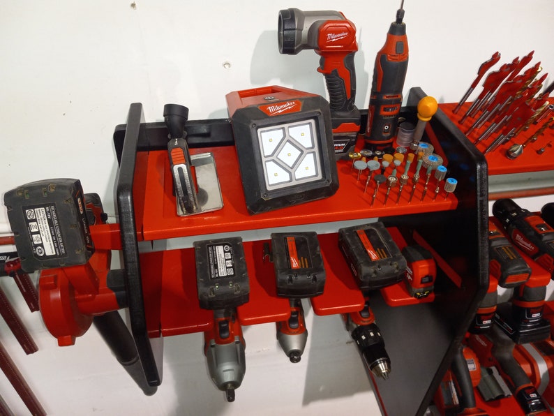 Cordless Tool Rack and Charging Station plans and .DXF Files Etsy