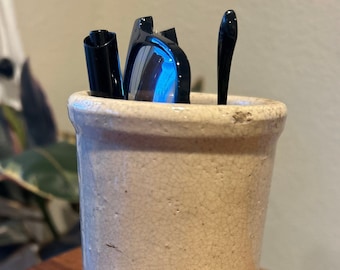 Antique Cream Ceramic Cup 5in. (Sunglasses NOT INCLUDED)