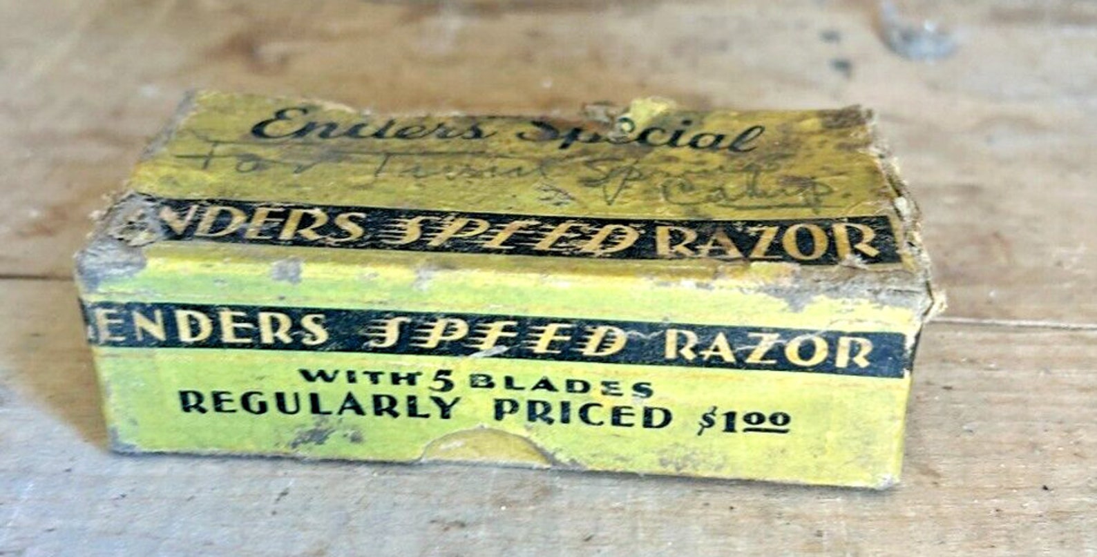 Extra Razors ENDERS SPECIAL Speed Razor W/ Extra Razors- NEW in a Worn Box, Unused ...