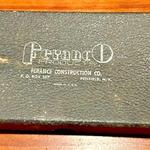 Feranco Beam Compass No. 18284 with Original Box image 2