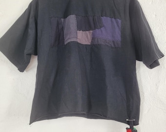 Patchwork Upcycled T-Shirt