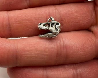 Ciondolo T-Rex - Dinosauro in argento sterling