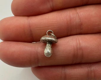 Ciondolo a forma di fungo - Gioielli in argento sterling