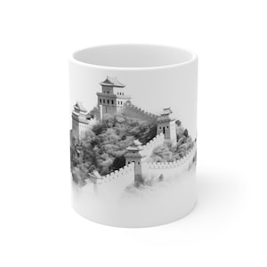 Great Wall of China Mug, Iconic Great Wall Mug, Great Wall Adventure in a Mug, Great Wall of China Mug for Explorers,  Coffee Mug, Tea Mug