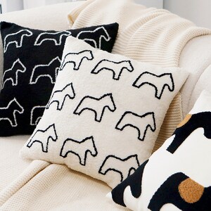Cute children's pillowcase pony Nordic simple ins style living room light luxury