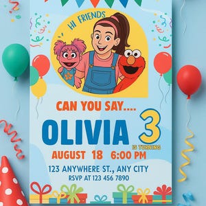 Editable Ms Rachel Invitation, Ms Rachel Birthday Invitation, Digital Invitation, Instant  Customizable Ms Rachel Invite, Birthday Flyer