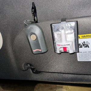 Narcan (Naloxone) Visor Mount - Rapid Access for Lifesaving Response