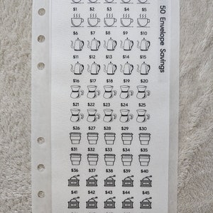50 Envelope Savings Challenge