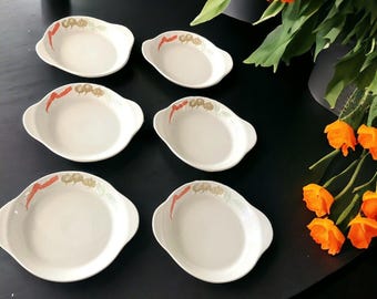 DUDSON Finest Vitrified 4034 Stoke on Trent ENGLAND Au Gratin Dishes Casserole