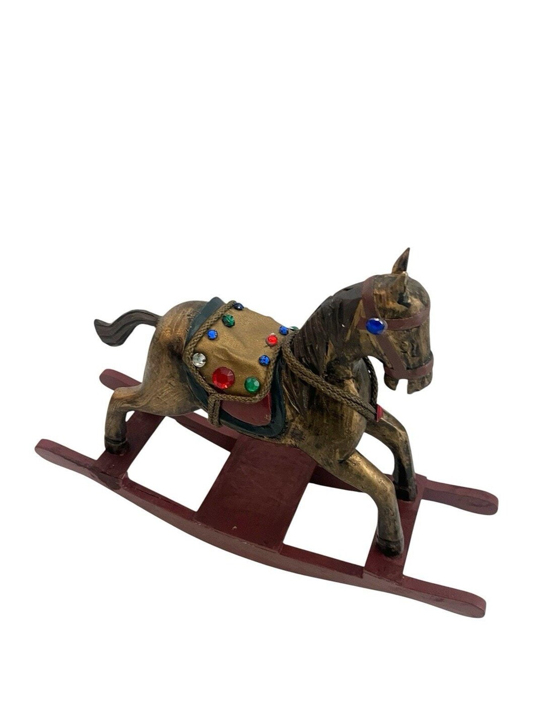 Rustic Rocking Horse Vintage Rustic Rocking Horse 9