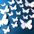 Cardstock Butterflies Die Cut 4 Sizes Craft Supplies Butterflies Ornament Cardstock Butterflies Home Decor Marriage Butterfly Cutouts product logo