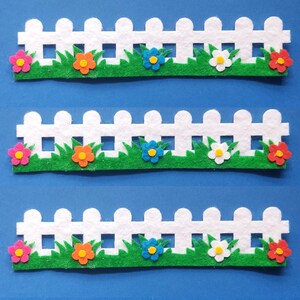 Cerca de flores de fieltro Recortes de césped de fieltro Césped de fieltro verde Césped troquelado para manualidades Césped de fieltro Formas de libros silenciosos Césped en miniatura Jardín de fieltro