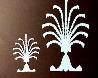 Recortes de papel decorativos Adornos neoclásicos Adornos de libros Adornos para diarios Recortes de papel ornamentados para álbumes de recortes