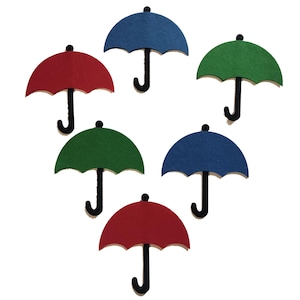 Troqueles de paraguas de fieltro Troqueles de paraguas para álbumes de recortes Fabricación de tarjetas Suministros de bricolaje Decoración de cumpleaños Troqueles de paraguas Lluvia de fieltro Formas de lluvia de fieltro