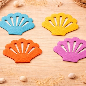 Filz Muschel Ausschnitte, Handwerk Nähen Zubehör