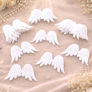 Felt Angel Wings Die Cut Craft Supplies Projects