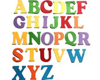 4cm（1.6インチ）厚紙アルファベット切り抜き、ダイカット文字、教室