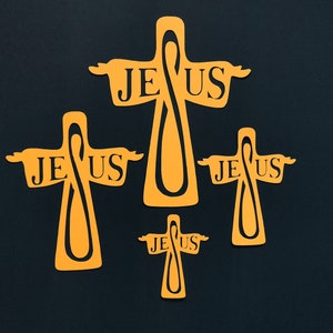 Gestanst Cardstock Kruis Jezus Kruis van Christus Cardstock Gestanst Ambachtelijke Projecten Kerk Decor Religieus Symbool Kerk Decor
