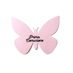 Forniture artigianali personalizzate per farfalle Fustellate Farfalle Ornamento Farfalle Cartoncino Farfalle Decorazione Matrimonio Farfalla Prima Comunione