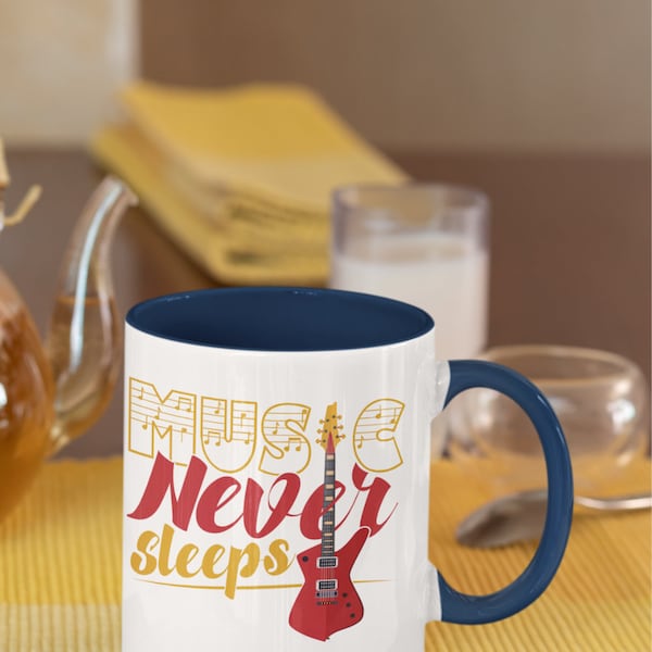 Vintage 70s Rock Mug, Perfect Gift for Him and Her, Unique 11oz Design for Music Lovers and Coffee Aficionados, RockMusic , GiftIdeas
