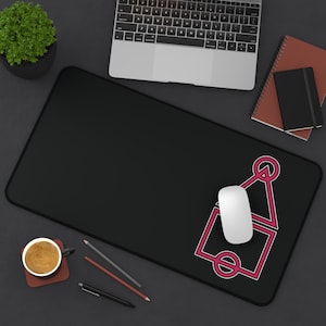 Korean Drama Art Desk Mat, Ideal for Creative Spaces, Trendy Series Addicts, Asian Culture Admirers, Functional Stylish, TV series