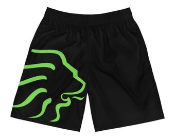 Lion NGesundheit Herren Jogger Shorts (AOP)