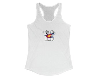 Damen Ideal Racerback Tank | Bequem, stilvoll und perfekt für einen aktiven Lebensstil, erhältlich in verschiedenen Farben und Größen