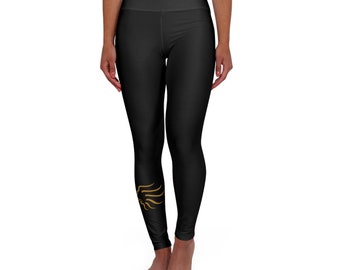 Hoch taillierte Yoga Leggings (AOP)