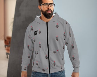 NGesundheit Bomb Zip Hoodie (AOP)