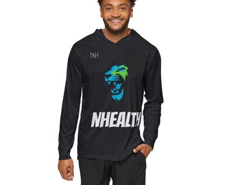 Lion NGesundheit Herren Sport Aufwärm-Hoodie (AOP)