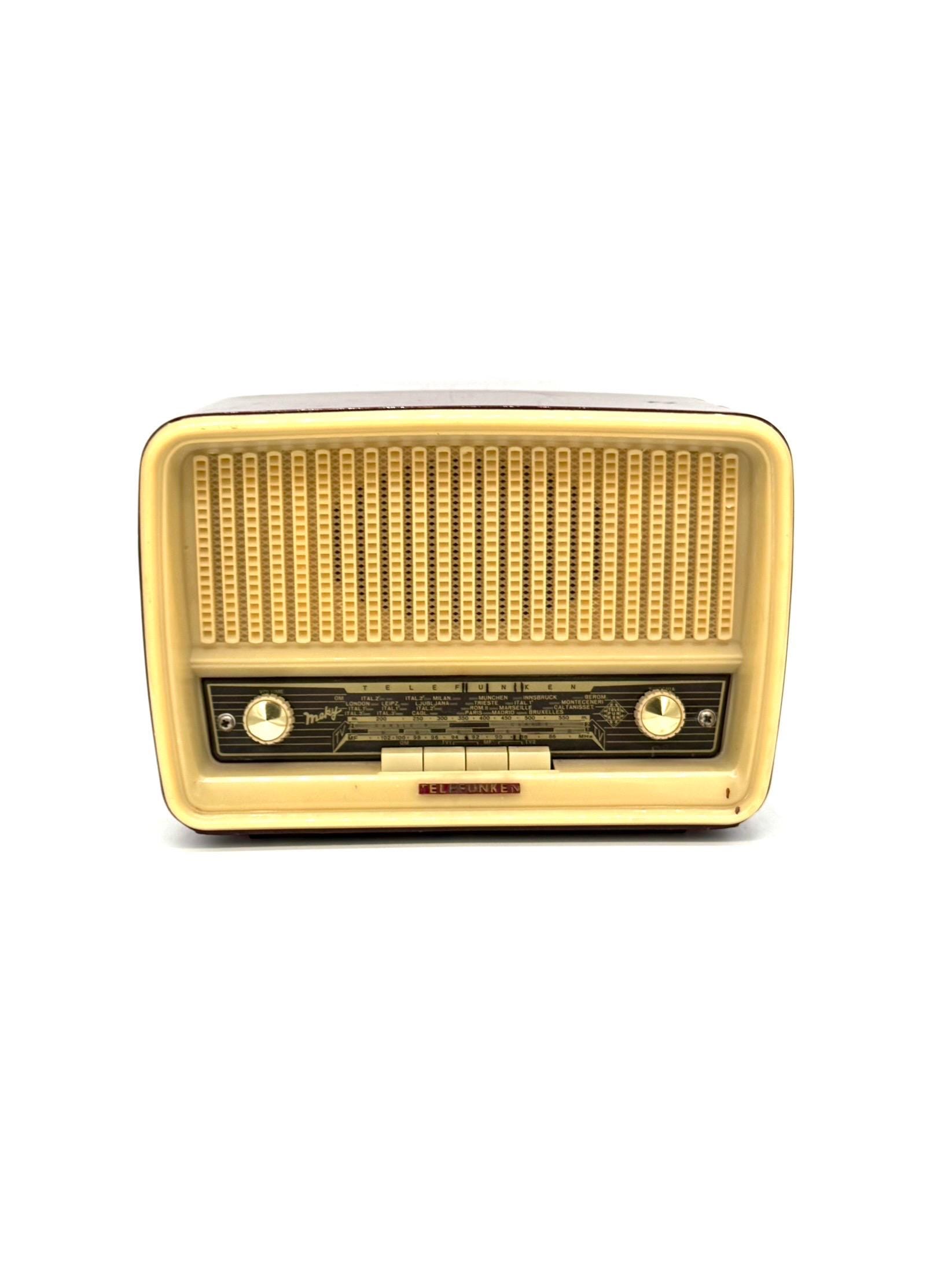Vintage Radio Telefunken R275 Meky 60s Collectible - Etsy