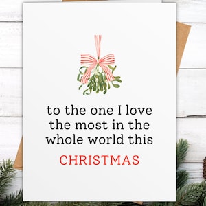 Boyfriend Christmas Card, Christmas Cards Boyfriend, Husband Christmas Card, Christmas Card Wife, Girlfriend Christmas, For Wife, For Her